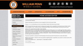 Home Access Center - Pennsbury School District