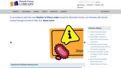 Home - Alameda County Library - LibGuides at Alameda ...