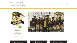 
                            1. Home - Ánimo Inglewood Charter High School - Green Dot ... - Animo Inglewood Powerschool Portal
