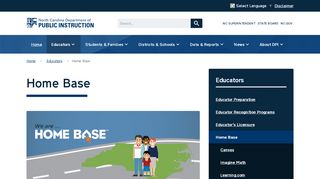 
                            3. Home Base - NC DPI - Nc Education Cloud Portal