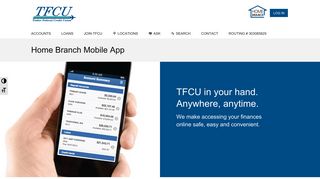 
                            2. Home Branch Mobile App - Tinker Federal Credit Union - Tinker Federal Credit Union Online Banking Portal