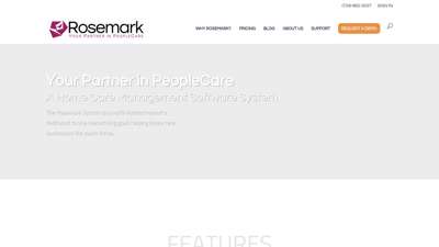 
                            2. Home care software for web and mobile - The Rosemark System