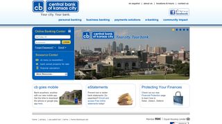 Home › Central Bank of Kansas City - Metcalf Bank Online Portal