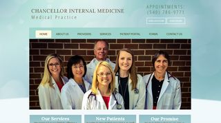 
                            1. Home | Chancellor Internal Medicine | Fredericksburg, VA - Chancellor Internal Medicine Patient Portal