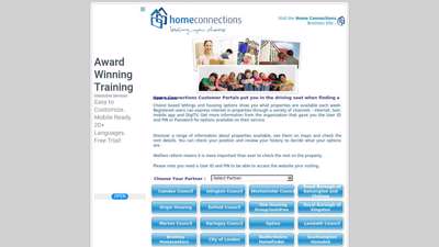 Home Connections - Choice Based Lettings, local authority ...