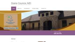 
                            2. Home | Counce Diane MD - Birmingham, Alabama - Diane Counce Patient Portal