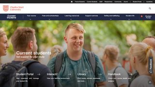 
                            7. Home - Current Students - Charles Sturt University - Charles Sturt Uni Portal