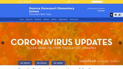 Home - Deanna Davenport Elementary School