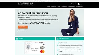 
                            2. Home | Debenhams Credit Card - Newday Debenhams Portal Login