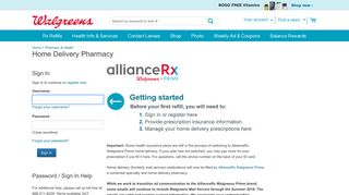 
                            3. Home Delivery Pharmacy | Walgreens - Myprimemail Portal