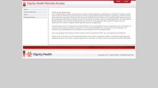 
                            1. Home - Dignity Health - Dignity Health Employee Portal