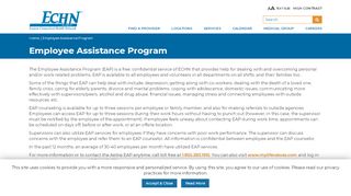 
                            2. Home Employee Assistance ... - Eastern Connecticut Health Network - Echn Employee Portal