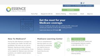 
                            3. Home | Essence Healthcare Medicare Advantage - Essence Healthcare Provider Portal
