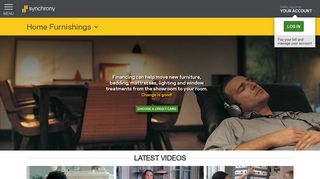 
                            2. Home Furniture Financing | Synchrony - Hanks Furniture Credit Card Portal
