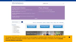 
                            5. Home | Housing - Columbia University - Columbia Housing Portal