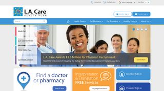 
                            2. Home | L.A. Care Health Plan - La Care Provider Portal