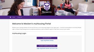 
Home - myHousing Portal - Western University
