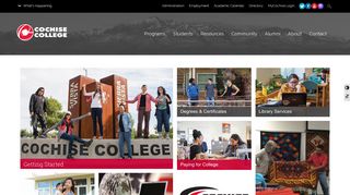 
Home Page ⋆ Cochise College
