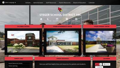 Home Page - Parent Resources - Steger School District 194
