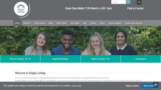 Home / Shipley College - Shipley College Staff Portal