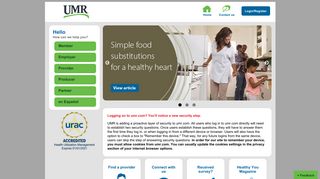 
                            1. Home | UMR Portal - Fiserv Health Provider Portal