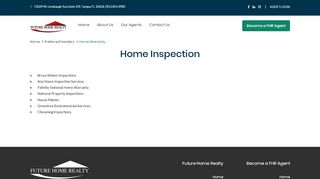 
                            8. Home Warranty - Future Home Realty - Ahs Warranty Agent Portal