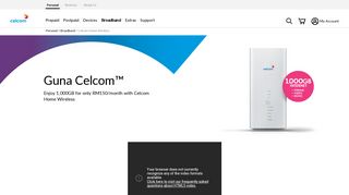 
Home Wireless | Broadband | Celcom  
