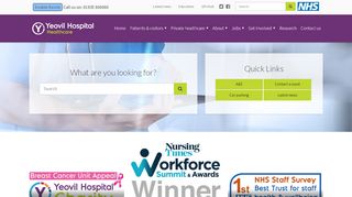 
                            5. Home - Yeovil District Hospital NHS Foundation Trust : Yeovil District ... - Ydh Portal