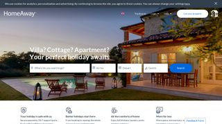 
HomeAway | Book your holiday lettings: villas, apartments ...  
