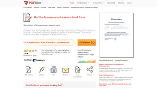 
                            7. Homeconnect Eastern Bank - Fill Online, Printable, Fillable ...