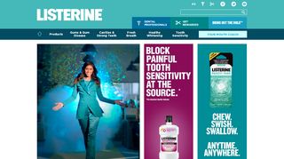 
                            8. Homepage | LISTERINE® Antiseptic Mouthwash - Listerine Professional Sign Up