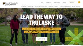 
Homepage | Trulaske College of Business // University of ...
