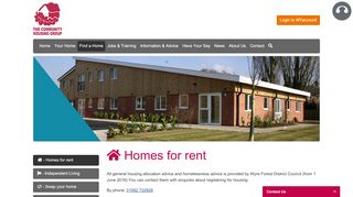 
                            7. homes for rent - The Community Housing Group - Homechoiceplus Portal