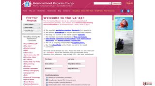 Homeschool Buyers Co-op: Homeschooling discounts ... - Www Homeschoolbuyersco Op Org Portal