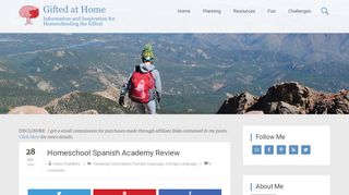 
                            4. Homeschool Spanish Academy Review - Gifted at Home - Homeschool Spanish Academy Portal