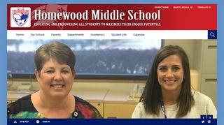 
                            4. Homewood Middle School / Homepage - Homewood City Schools - Inow Homewood Parent Portal