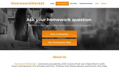 HomeworkMarket - Affordable Homework Help Online  US
