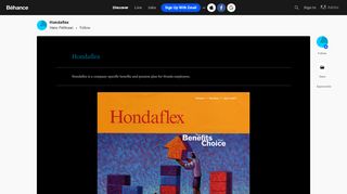 
                            3. Hondaflex on Behance - Hondaflex Login