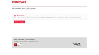 
                            5. Honeywell Savings Programs - Account Login - Honeywell 401k Portal
