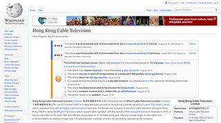 
                            11. Hong Kong Cable Television - Wikipedia - Www I Cable Com Portal