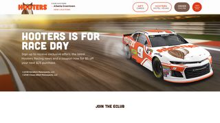 Hooters eClub Sign Up - Hooters Eclub Portal