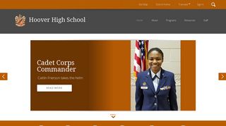 
Hoover High School / Homepage - Hoover City Schools

