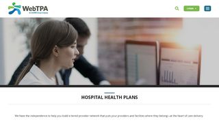 
                            5. Hospital Health Plans | WebTPA - Webtpa Provider Portal