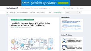 
                            10. Hotel Effectiveness: Boost NOI with A Labor Management ... - Hotel Effectiveness Portal