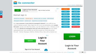 
                            10. Hotmail sign in | Se connecter