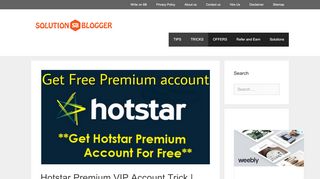 
                            8. Hotstar Premium VIP Account Trick | Username and Password ... - Hotstar Portal And Password