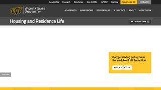 
                            5. Housing and Residence Life - Wichita State University - Wsu Housing Portal