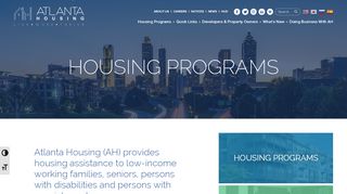 
                            4. Housing Programs | Atlanta Housing Authority - Atlanta Housing Authority Applicant Portal Portal