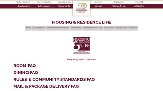 housing & residence life forms - Texas A&M International - Tamiu Housing Sign In