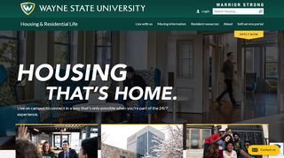 
                            4. Housing & Residential Life - Wayne State University - Wsu Housing Portal